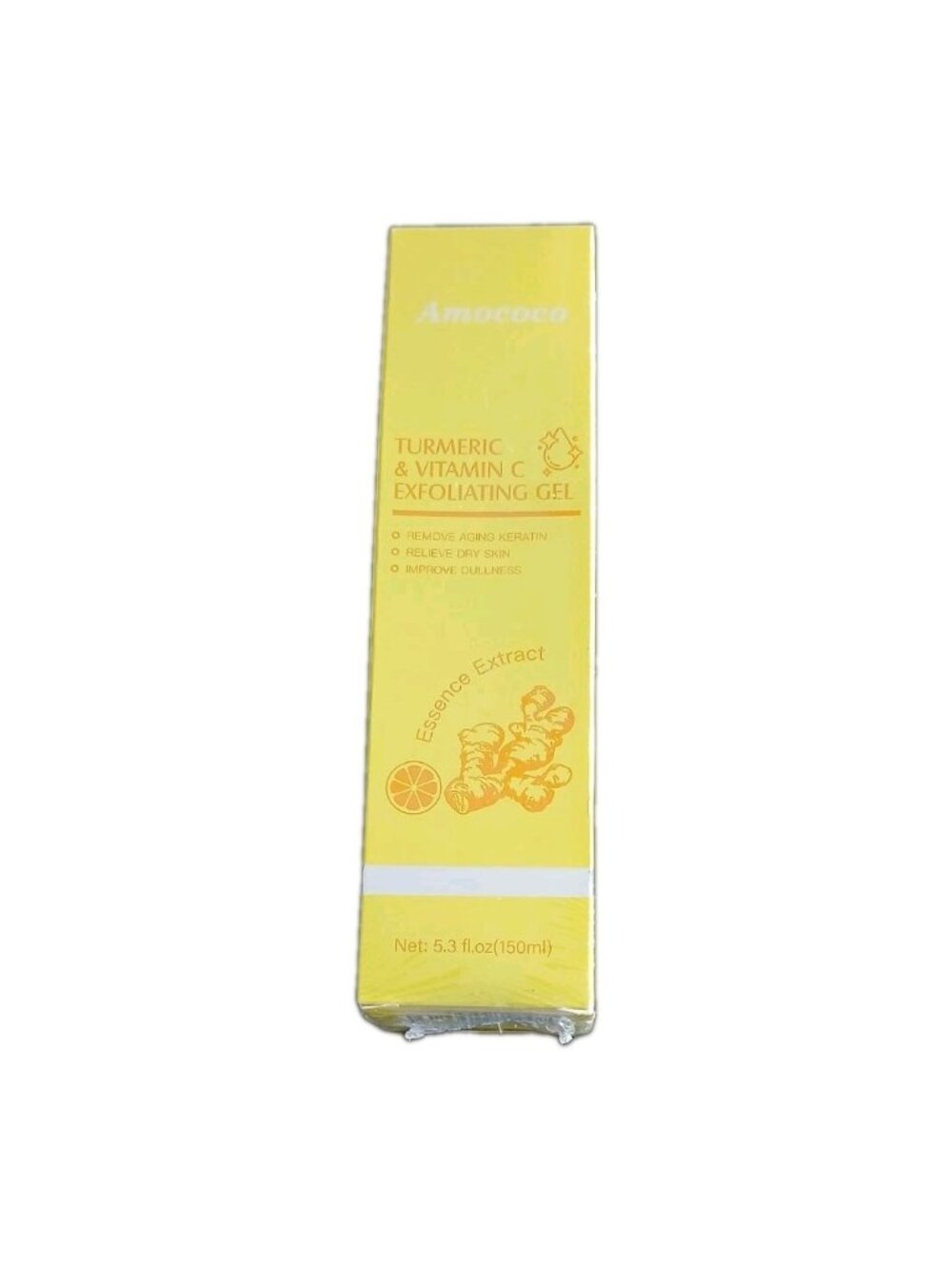 Amococo Turmeric & Vitamin C Exfoliating Gel 150ml NEW All Skin Types